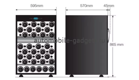 Винный шкаф Dometic D50