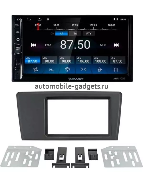 SWAT AHR-7020-RVL-N13 Установочный комплект для Volvo S60, V70 2000-2004, XC70 2004-2007 на Android 8.1 c 2 GB оперативной памяти и встроенным DSP процессором