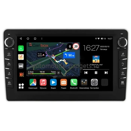 Dodge Avenger, Caliber, Grand Caravan, Challenger, Charger, Durango, Journey, Magnum, Nitro, RAM 4 (черная) Canbox M-Line 7835-10-1130 на Android 10 (4G-SIM, 2/32, DSP, QLed) С крутилками