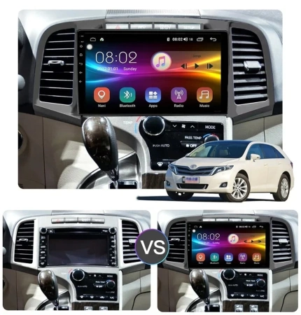 Carmedia SF-9426-PH-9009-6128-TS20 магнитола для Toyota Venza 2009-2016 на Android 13 c 6GB, DSP, 4G