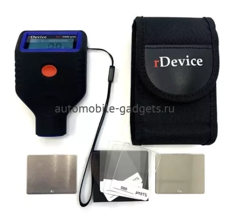 rDevice RD-1000 pro Профессиональный толщиномер c датчиком оцинковки и самокалибровкой