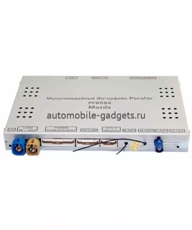 Parafar PFB984 Навигационный блок для Mazda CX-9 2017+ (штатный сенсорный дисплей Mazda Connect) на Android 9.0, 6-ЯДЕР и 3ГБ-32ГБ