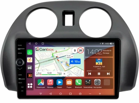Штатная магнитола Mitsubishi Eclipse 4 2005-2011 Canbox H-Line 7842-9-3143 Android 10 (4G-SIM, 4/32, DSP, QLed)