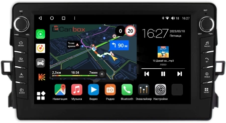 Штатная магнитола Canbox M-Line 7831-9427 для Toyota Auris 2006-2012 на Android 10 (4G-SIM, 2/32, DSP, IPS) С крутилками