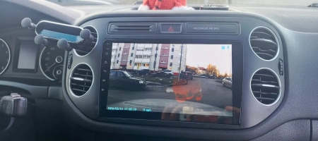 Kuberg OL-9908-2-P штатная магнитола для Volkswagen Tiguan 2007-2016, Golf Plus 2004-2014 на Android 12 c 4GB, DSP, 4G
