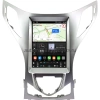 Штатное головное устройство Hyundai Grandeur 5, Azera 2 2011-2016 (серебряная) Canbox (Tesla style) 9.7 дюймов 2/32 GT096-1312-117 на Android 10 (QLed, DSP, CarPlay)