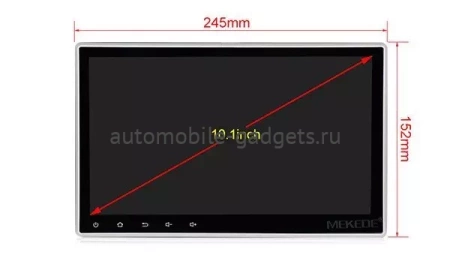 Carmedia MKD-980-P5 2DIN магнитола с экраном 10 дюймов DVD-приводом на Android 10 c 4GB оперативной памяти и DSP процессором