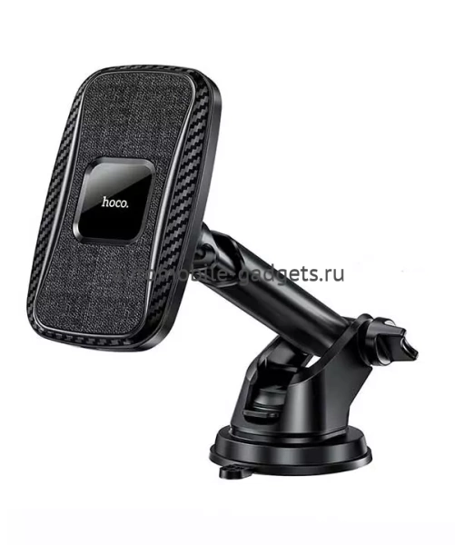 HOCO CA75 Magnetic Автомобильный держатель с беспроводной зарядкой