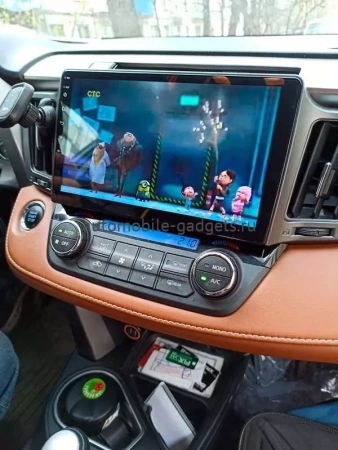 NaviPilot DROID10 ULTRA штатная магнитола для Toyota Rav4 (2013-2018) на Android 10 с 6GB, DSP, 4G