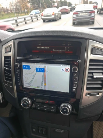 Штатная магнитола Mitsubishi Pajero 4 2006-2024 (для авто без Rockford) Canbox H-Line 7823-9069 на Android 10 (4G-SIM, 4/64, DSP, IPS) С крутилками