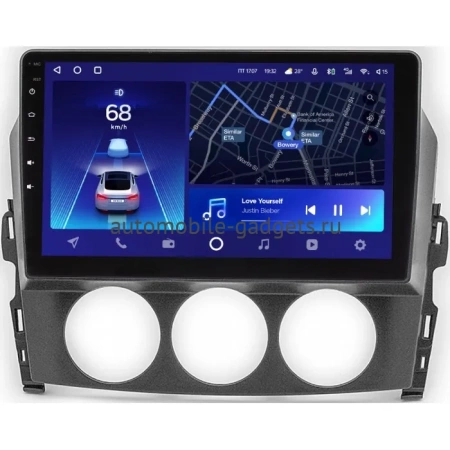 Штатное головное устройство Teyes SPRO PLUS 4/64 9 дюймов RM-9-519 для Mazda MX-5 3 (NC) 2005-2015 на Android 10 (4G-SIM, DSP, IPS)