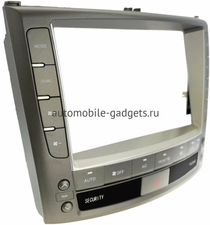 Штатная магнитола Lexus IS 2 2005-2012 Canbox L-Line 4167-9-8918 на Android 10 (4G-SIM, 3/32, TS18, DSP, QLed)