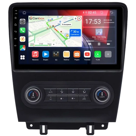 Штатная магнитола Ford Mustang 5 2009-2014 Canbox GT10-2624 2/32 на Android 10 (IPS, DSP, CarPlay)