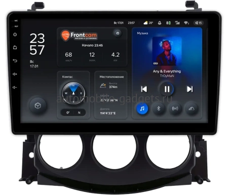 Штатное головное устройство Nissan 370Z 2008-2020 (для авто без экрана) Teyes X1 WIFI 2/32 9 дюймов RM-9-0107 на Android 8.1 (DSP, IPS, AHD)