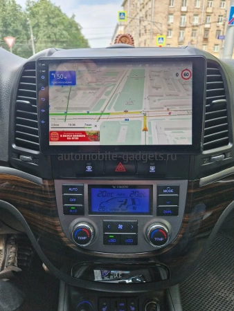 Carmedia OL-9717-RQ магнитола для Hyundai Santa Fe (2006-2012) на Android 13 c 6GB, DSP, 4G