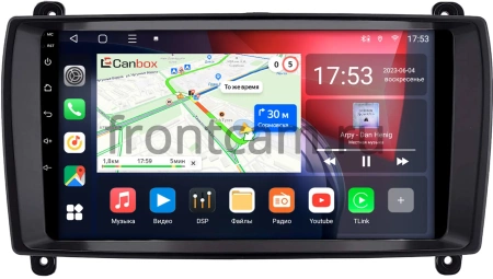 Штатная магнитола Mercedes-Benz CL (c215), S (w220) 2002-2006 Canbox L-Line 4169-9-0068 на Android 10 (4G-SIM, 2/32, TS18, DSP, QLed)