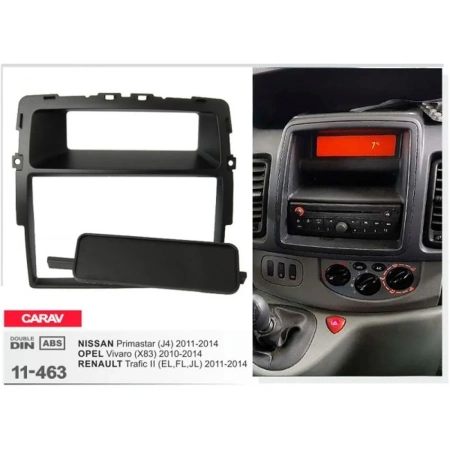 Магнитола в штатное место 2 din Renault Trafic 2 2006-2014 Canbox 1.5/32 на Android 10 (RS7-RP-11-463-381) (IPS, DSP, CarPlay)