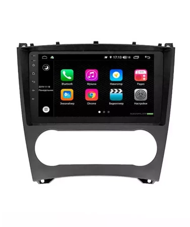 NaviPilot DROID10 PRO штатная магнитола для Mercedes C, CLC, G, CLK (2004-2012) на Android 10 с 4GB, DSP, 4G