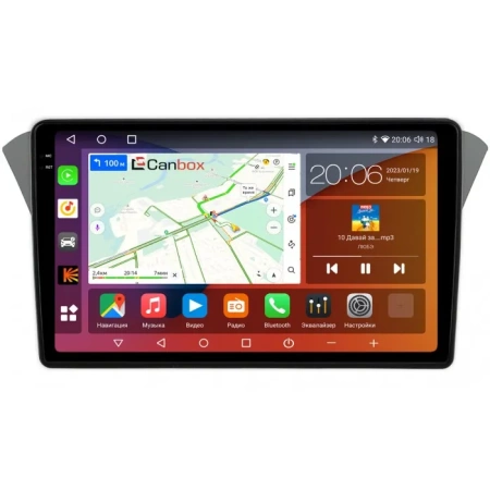 Hyundai Genesis Coupe 2012-2016 Canbox H-Line 2K 4186-9-1191 на Android 10 (4G-SIM, 8/256, DSP, QLed)