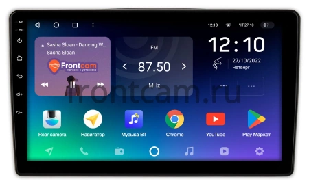 Штатное головное устройство Teyes SPRO PLUS 4/32 9 дюймов RM-9-689 для Nissan Pixo 2008-2013 на Android 10 (4G-SIM, DSP, IPS)