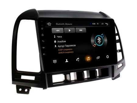 Штатная магнитола Hyundai Santa Fe 2006 - 2012 Wide Media LC9052MN-1/16