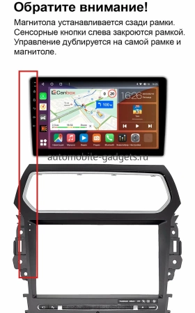 Штатная магнитола Ford Explorer 5 2010-2019 (для любой комплектации) Canbox EVO 2K 5819-10-1364 на Android 14 (4G-SIM, 8/256, DSP, QLed, AI, 360)