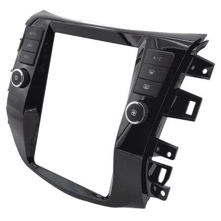 Штатное головное устройство Nissan Navara (Frontier) 4 (D23) 2014-2025 (глянцевая) Canbox (Tesla style) 9.7 дюймов 4/64 GTR096-1312-187 на Android 10 (QLed, DSP, CarPlay)