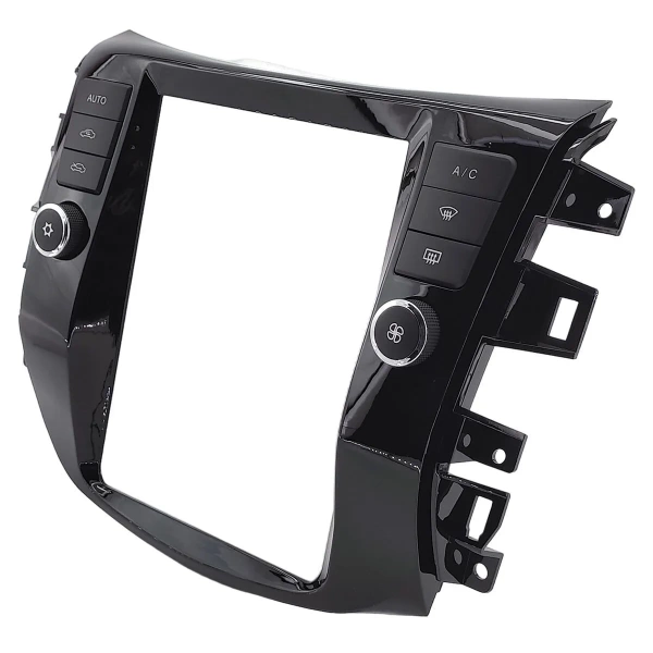 Штатное головное устройство Nissan Navara (Frontier) 4 (D23) 2014-2025 (глянцевая) Canbox M-Line (Tesla style) 9.7 дюймов 4/64 5622-1312-187 на Android 10 (4G-SIM, DSP, QLed)