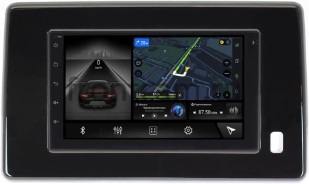 Магнитола в штатное место 2 din Renault Arkana, Duster 2, Master 2019-2024 (глянец) Canbox 2/32 на Android 10 (GT7-RP-RN10-186) (IPS, DSP, CarPlay)