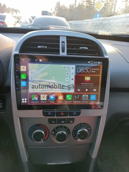 Штатная магнитола Canbox EVO 2K 5830-10-6460 для Chery Tiggo (T11) 2011-2016 на Android 14 (4G-SIM, 12/256, DSP, QLed, AI, 360)