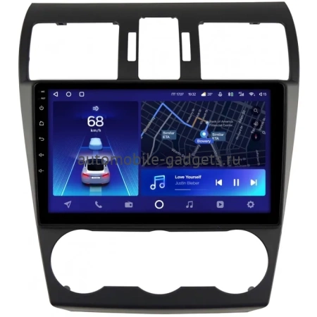 Штатное головное устройство Subaru Forester 4 2012-2015, Impreza 4, XV 2011-2016, WRX 2014-2017 Teyes CC2 PLUS 4/32 9 дюймов RM-9-1518 на Android 10 (4G-SIM, DSP, QLed)