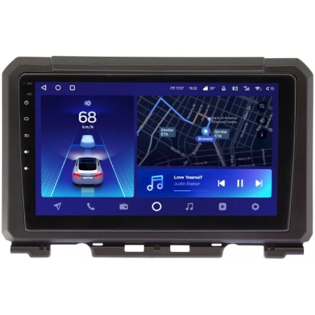 Штатное головное устройство Suzuki Jimny 4 2018-2024 Teyes CC3 4/32 9 дюймов RM-9216 на Android 10 (4G-SIM, DSP, QLed)
