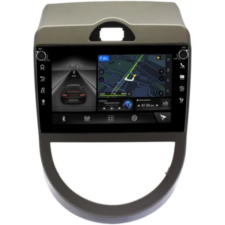 Kia Soul 2008-2011 Canbox H-Line 7803-9-337 на Android 10 (4G-SIM, 4/64, DSP, IPS) С крутилками