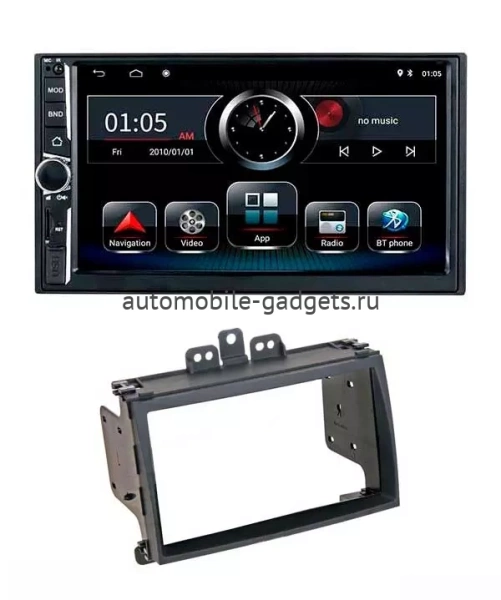 SWAT AHR-7040-RHY-N12 Установочный комплект для Hyundai i20 (2008-2012) на Android 8.1 c 2 GB оперативной памяти и встроенным DSP процессором