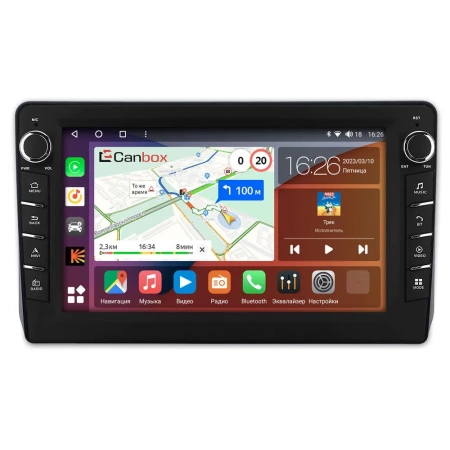 Daihatsu Taft 2 2020-2024 Canbox M-Line 7831-9-0005 на Android 10 (4G-SIM, 2/32, DSP, IPS) С крутилками