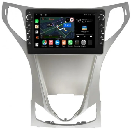 Hyundai Grandeur 5, Azera 2 2011-2016 Canbox M-Line 7831-9-2550 на Android 10 (4G-SIM, 2/32, DSP, IPS) С крутилками