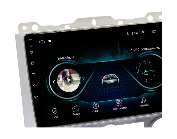 Штатная магнитола Ford Escape, Mazda Tribute 2007 - 2012 Wide Media LC9278MN-1/16 серая