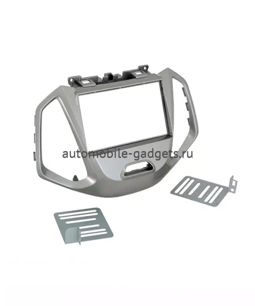 INCAR RFO-N33 Переходная рамка 2DIN для автомобилей Ford Ecosport 2014-2018 silver