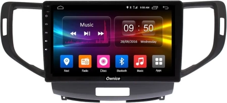 Carmedia OL-9641-P штатная магнитола для Honda Accord 8 2008-2013 на Android 12 c 4GB, DSP, 4G