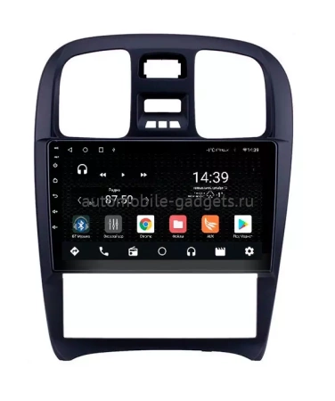 NaviPilot DROID10 ULTRA MAX 360 штатная магнитола для Hyundai Sonata IV (EF) 2001-2012 на Android 10 с 8Gb, DSP, 4G