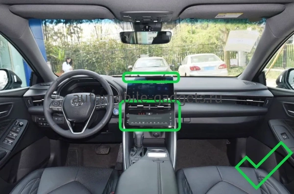 Штатное головное устройство Toyota Avalon 5 2018-2024 Teyes CC2L PLUS 1/16 10 дюймов RM-10-2374 на Android 8.1 (DSP, IPS, AHD)