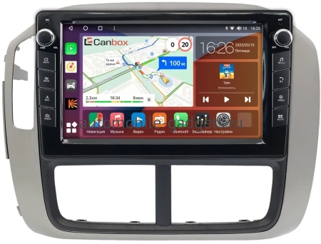 Штатная магнитола Honda Pilot 2005-2008 Canbox H-Line 7822-9-225 Android 10 (4G-SIM, 4/32, DSP, IPS) С крутилками