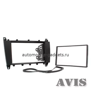 Переходная рамка AVIS Electronics AVS500FR (085) для MERCEDES C-Класс (W203) / CLK (W209) / SLK (R171), 2DIN