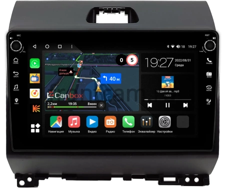Kia Ray 2011-2017 Canbox M-Line 7801-9-1803 на Android 10 (4G-SIM, 2/32, DSP, IPS) С крутилками