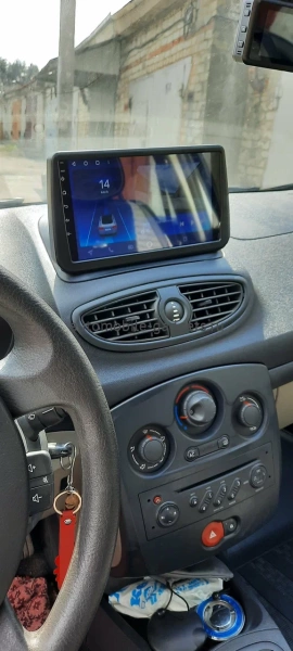 Штатное головное устройство Renault Clio 3 2005-2014 Teyes SPRO PLUS 4/64 9 дюймов RM-9-1406 на Android 10 (4G-SIM, DSP, IPS)