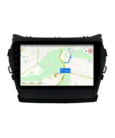 NaviPilot DROID10 ULTRA штатная магнитола для Hyundai Santa Fe 2012-2018 (ver.2) на Android 10 с 6Gb, DSP, 4G