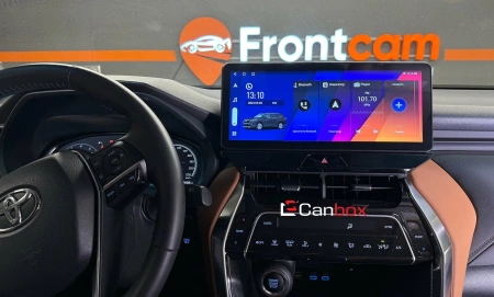 Штатная магнитола Toyota Harrier 4 (XU80), Venza 2 2020-2024 12.3 дюйма Canbox PRO-Line 4312-0051 на Android 13 (4G-SIM, 8/256, DSP, QLed) Audi Style