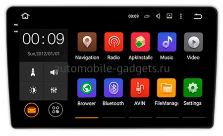 Roximo 2K RX-2211 штатная магнитола для Hummer H2, Chevrolet, GMC, BUICK на Android 13 с 8Gb, DSP, 4G