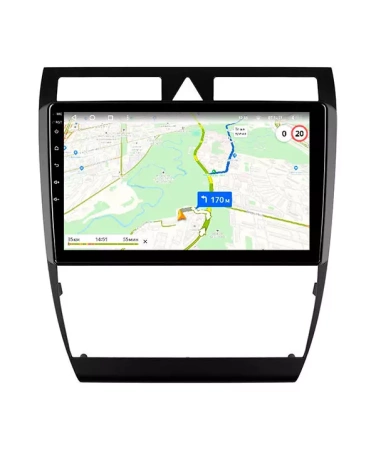 NaviPilot DROID10 PRO штатная магнитола для Audi A6, S6, RS6 1997-2004 на Android 10 с 4Gb, DSP, 4G