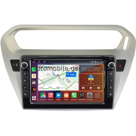 Штатная магнитола Citroen C-Elysee 2012-2024 Canbox H-Line 7822-9118 Android 10 (4G-SIM, 4/32, DSP, IPS) С крутилками